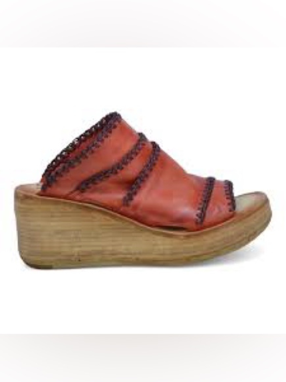 A.S.98 Nelson Wedges Patchwork Collection with Leather Panels EU 39 US 8.5/9 🌺